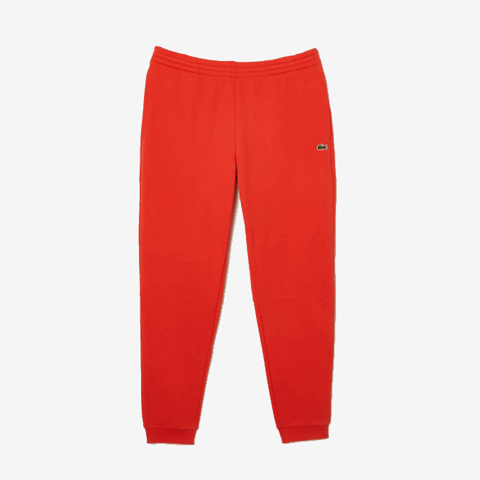 naranja 02k VVL0A374 hombres Lacoste pantalones de chándal tapered fit