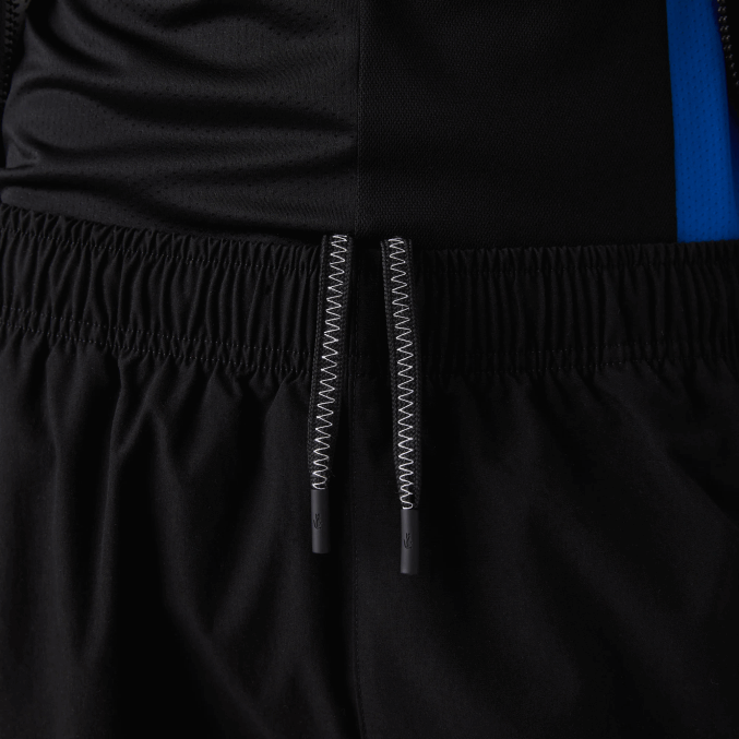 negro 031 VVL0A1003 hombres Lacoste pantalones de chándal oversize con logo en contraste