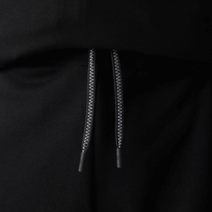 negro 031 VVL0A1043 hombres Lacoste pantalones de chándal con estampado reflectante