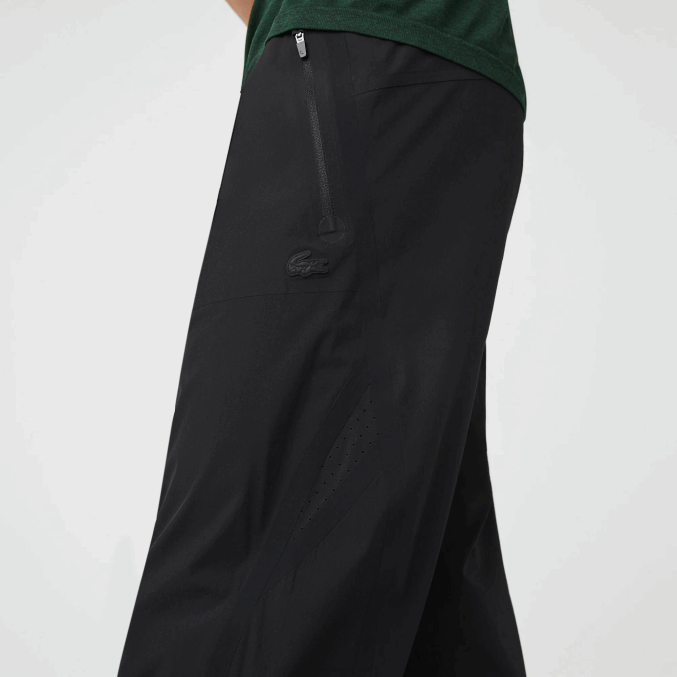 negro 031 VVL0A1131 hombres Lacoste pantalones de chándal ligeros