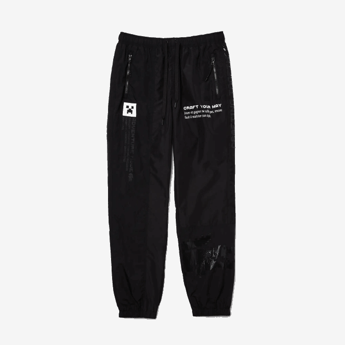 negro 031 VVL0A1175 hombres Lacoste pantalones de chándal de nailon live x minecraft