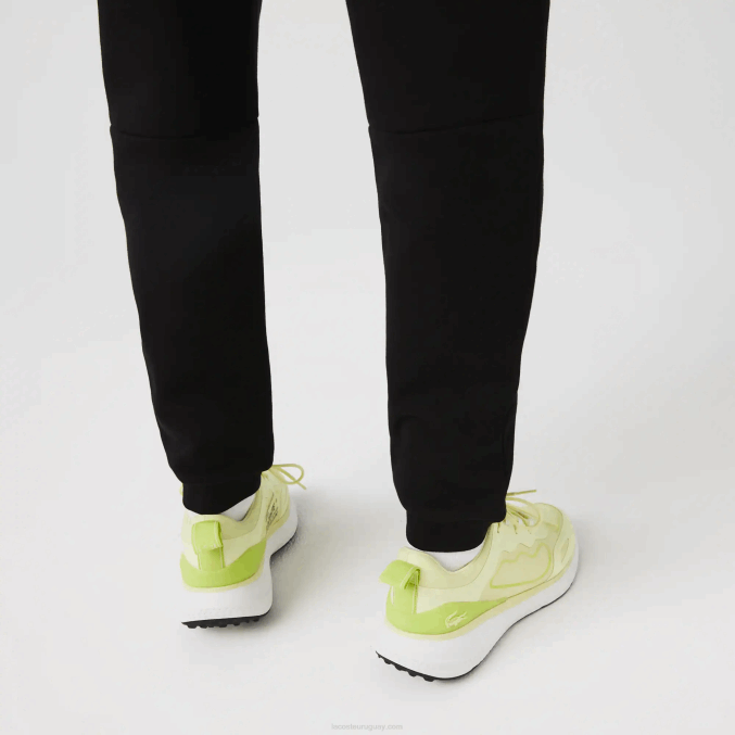 negro 031 VVL0A347 hombres Lacoste pantalones de chándal tapered fit