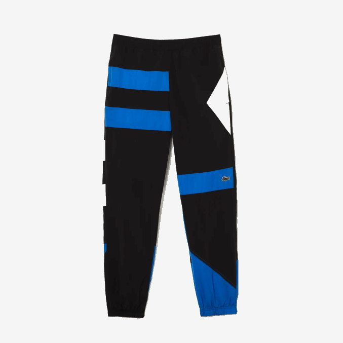 negro azul blanco se1 VVL0A1105 hombres Lacoste pantalones de chándal repelentes al agua