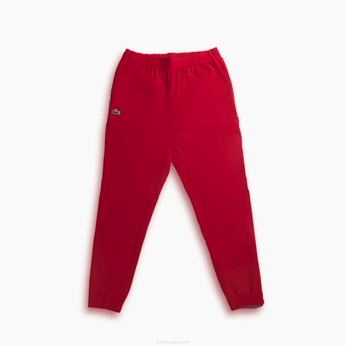 rojo 240 VVL0A1032 hombres Lacoste pantalones sport x novak djokovic