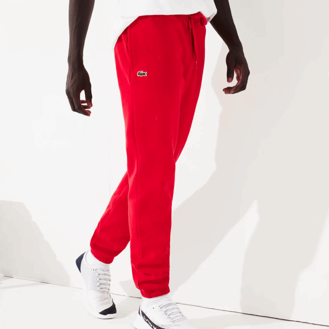 rojo 240 VVL0A1153 hombres Lacoste pantalones de chándal sport tenis polar