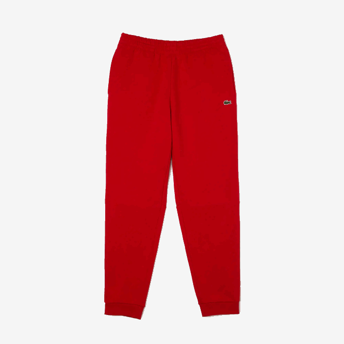 rojo 240 VVL0A987 hombres Lacoste pantalones de chándal tapered fit