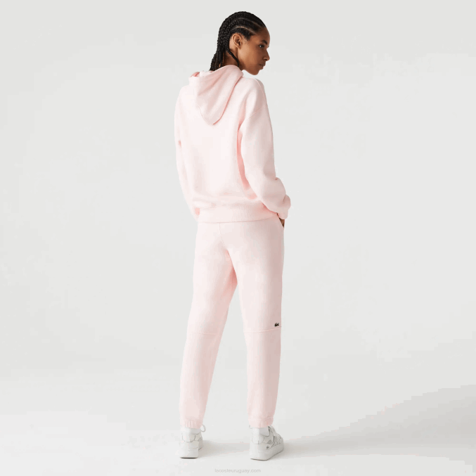 rosa claro t03 VVL0A1050 hombres Lacoste pantalones de chándal de algodón orgánico