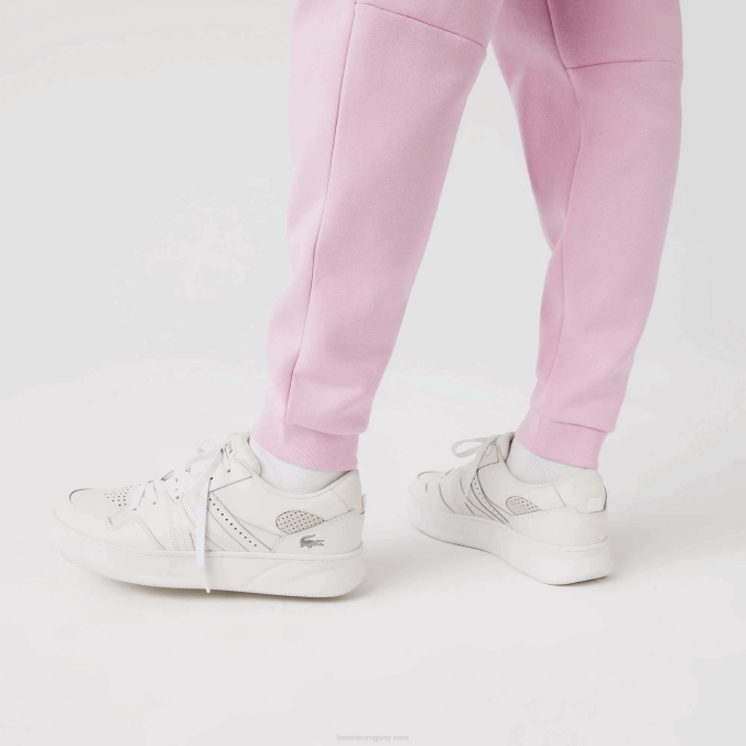 rosa z4h VVL0A1014 hombres Lacoste pantalones de chándal tapered fit