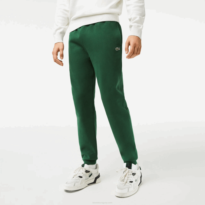 verde 132 VVL0A1024 hombres Lacoste pantalones de chándal tapered fit