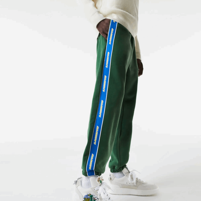 verde 132 VVL0A1026 hombres Lacoste pantalones de chándal con logo