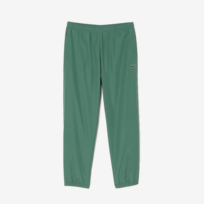 verde caqui kx5 VVL0A331 hombres Lacoste pantalones de chándal repelentes al agua regular fit