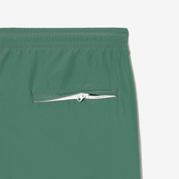 verde caqui kx5 VVL0A331 hombres Lacoste pantalones de chándal repelentes al agua regular fit