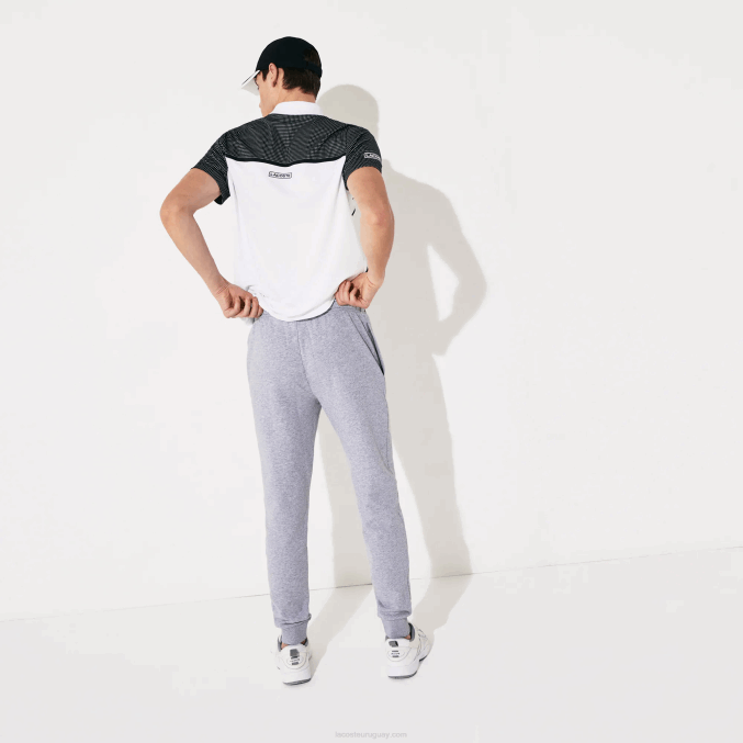 lomo gris cca VVL0A964 hombres Lacoste pantalones de chándal deportivos de tenis