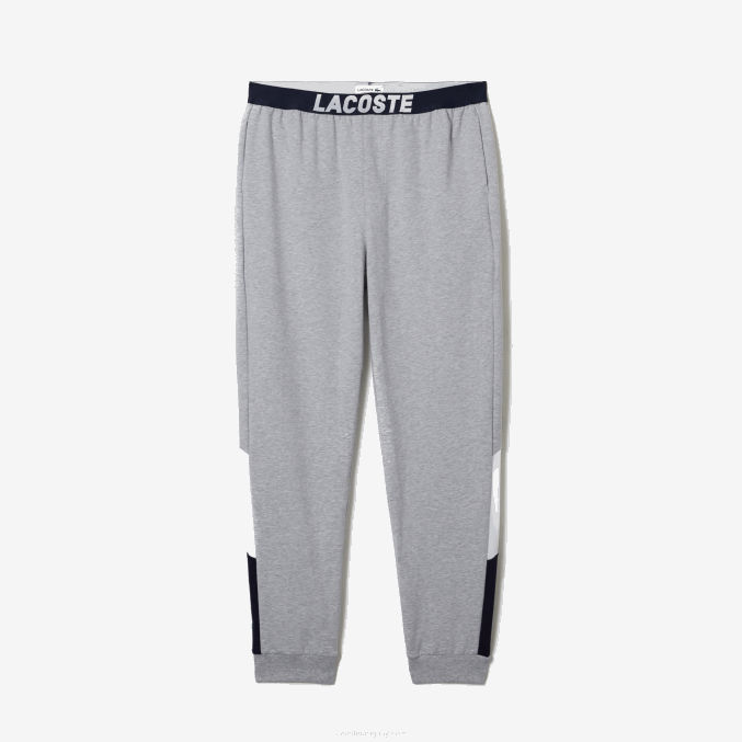 gris chino blanco azul marino tya VVL0A1567 hombres Lacoste pantalones de pijama oversize con logo