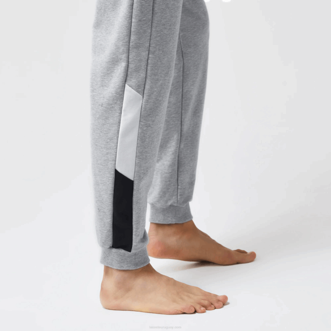 gris chino blanco azul marino tya VVL0A1567 hombres Lacoste pantalones de pijama oversize con logo