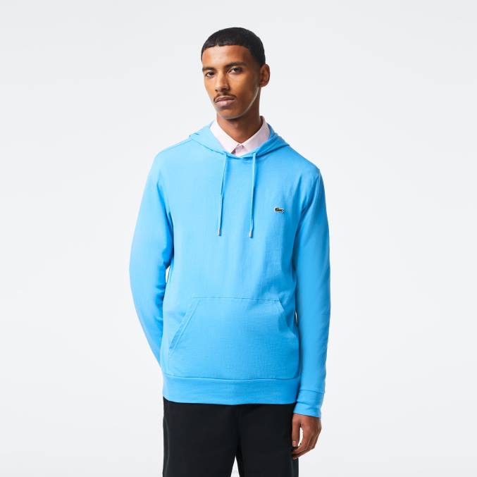 azul 4xa VVL0A623 hombres Lacoste sudadera con capucha