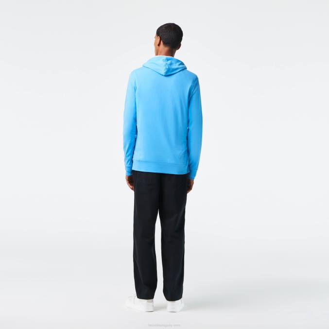 azul 4xa VVL0A623 hombres Lacoste sudadera con capucha