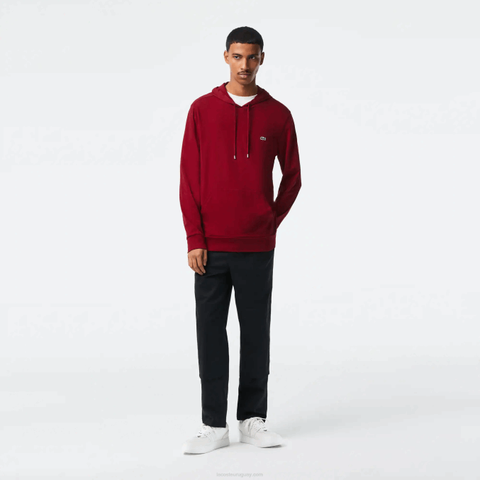 burdeos 476 VVL0A622 hombres Lacoste sudadera con capucha
