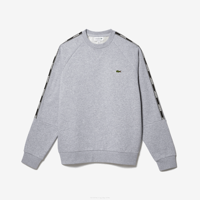 lomo gris cca VVL0A1246 hombres Lacoste sudadera de algodón