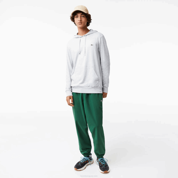 lomo gris cca VVL0A713 hombres Lacoste sudadera con capucha