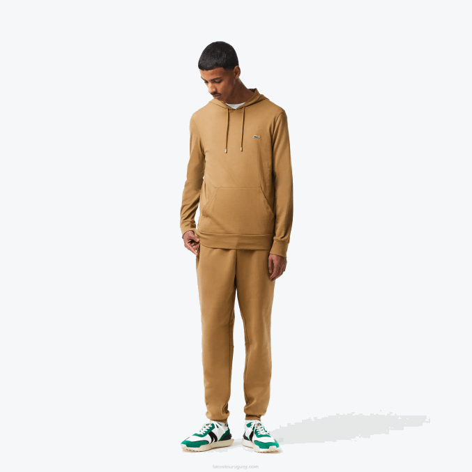 marrón z0w VVL0A845 hombres Lacoste sudadera con capucha