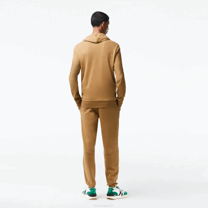 marrón z0w VVL0A845 hombres Lacoste sudadera con capucha