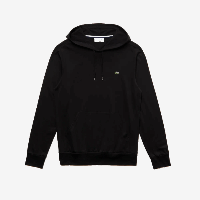 negro 031 VVL0A673 hombres Lacoste sudadera con capucha