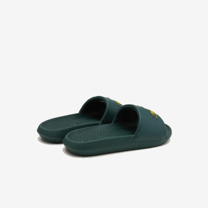 verde 1m8 VVL0A1762 hombres Lacoste chanclas sintéticas de cocodrilo