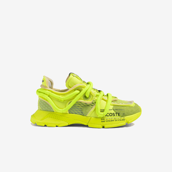 amarillo amarillo 2t7 VVL0A1733 hombres Lacoste zapatillas deportivas l003 active runway textil