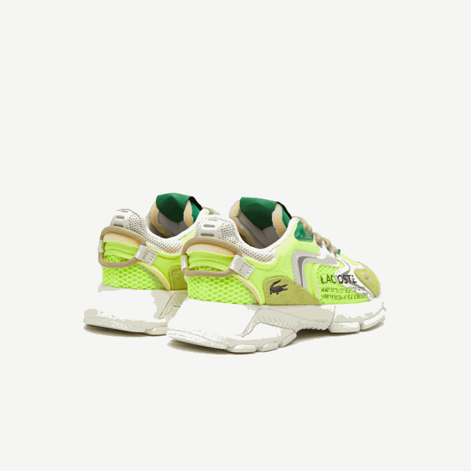 amarillo y blanco hueso y21 VVL0A1696 hombres Lacoste tenis l003 neo textil