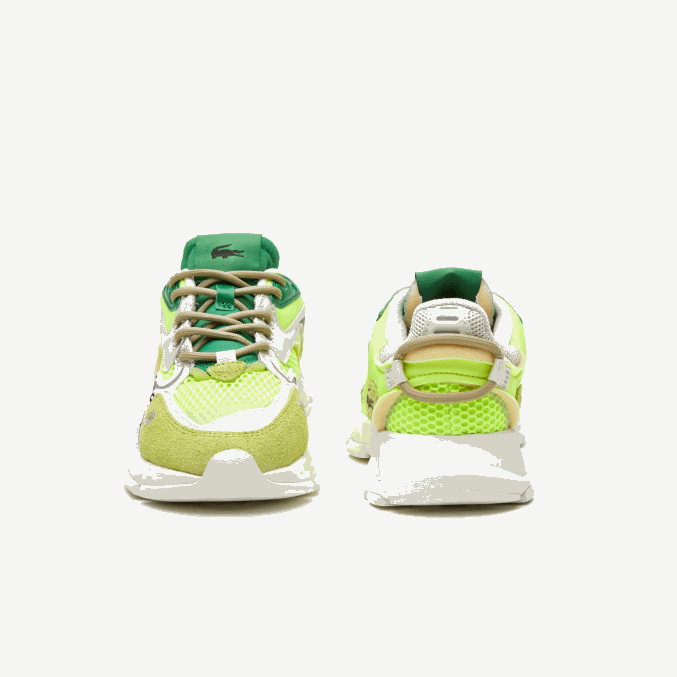 amarillo y blanco hueso y21 VVL0A1696 hombres Lacoste tenis l003 neo textil