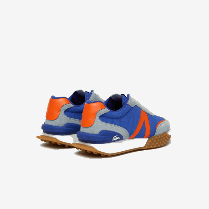 azul naranja ba1 VVL0A1780 hombres Lacoste Zapatillas de montaña l-spin deluxe de piel y textil para invierno