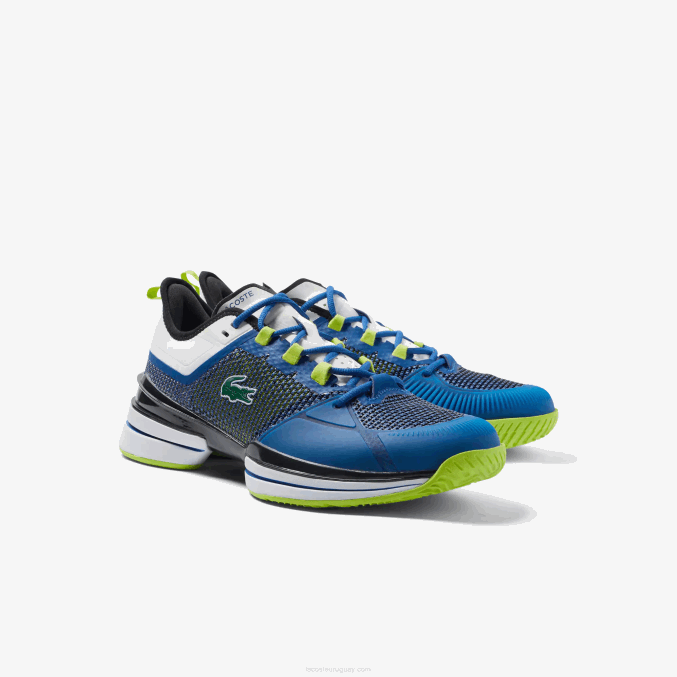 azul negro 2m7 VVL0A1894 hombres Lacoste tenis ag-lt21 ultra textil