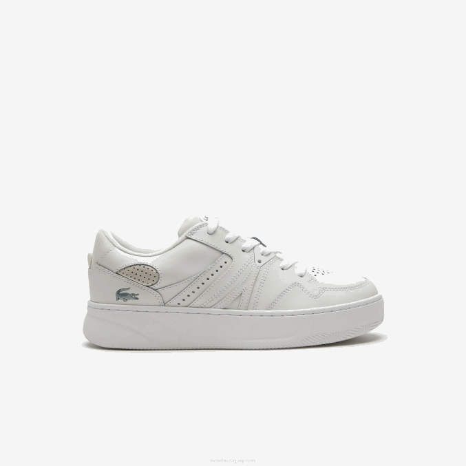 blanco 21g VVL0A1823 hombres Lacoste zapatillas l005 de piel
