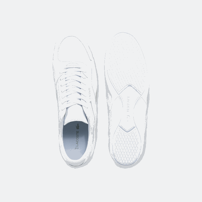 blanco 21g VVL0A1911 hombres Lacoste zapatilla hapona