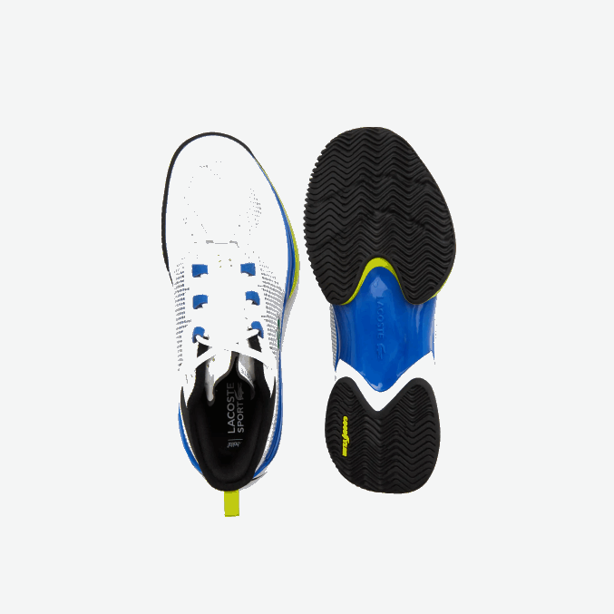 blanco/azul 080 VVL0A1893 hombres Lacoste tenis ag-lt21 ultra textil