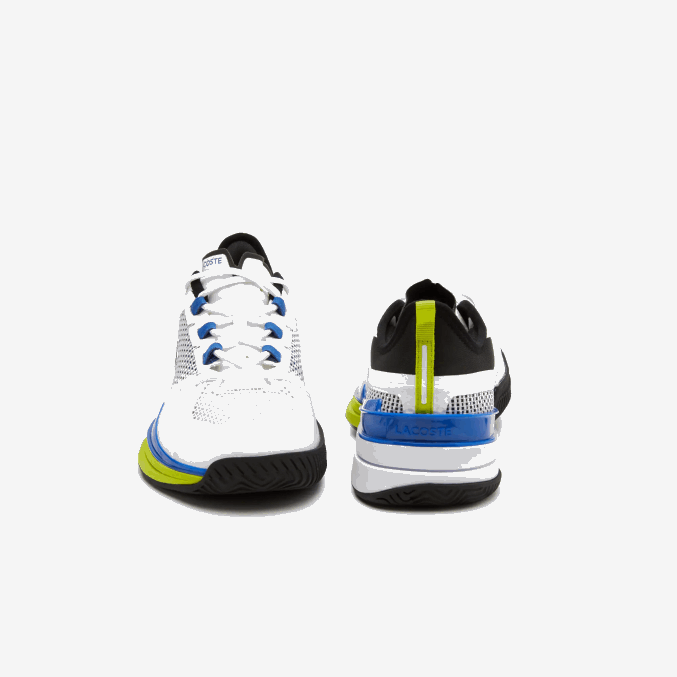 blanco/azul 080 VVL0A1893 hombres Lacoste tenis ag-lt21 ultra textil