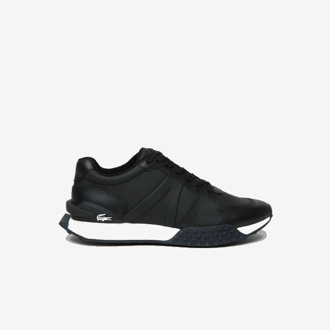 blanco y negro 312 VVL0A1763 hombres Lacoste zapatillas l-spin deluxe 2.0 sintéticas