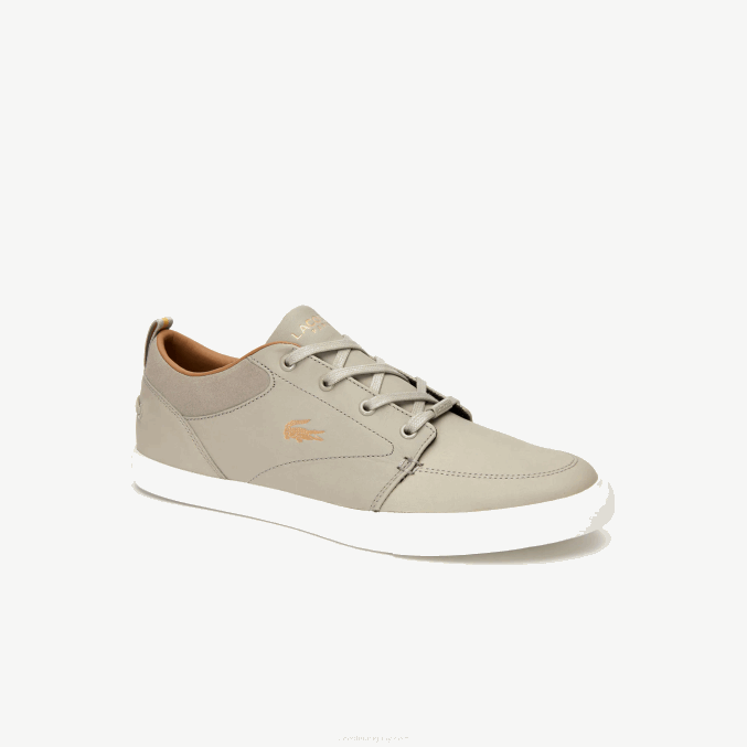 blanquecino 18c VVL0A1719 hombres Lacoste náuticos de piel bayliss