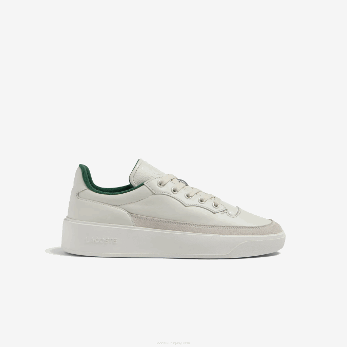 blanquecino 18c VVL0A1739 hombres Lacoste tenis g80 club de cuero a tono