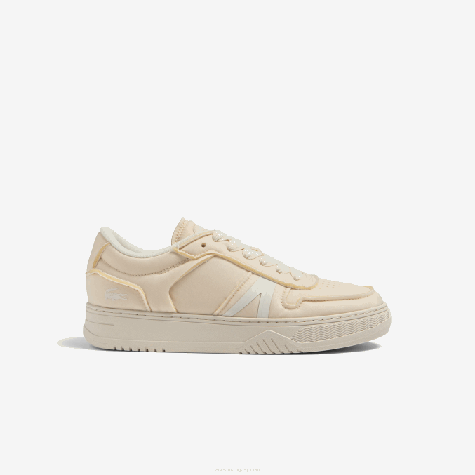 blanquecino 18c VVL0A1746 hombres Lacoste zapatillas l001 de tejido artesanal