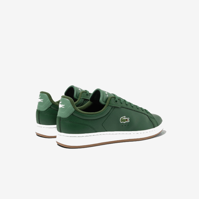 grg de goma verde oscuro VVL0A1723 hombres Lacoste tenis carnaby pro con suela de goma
