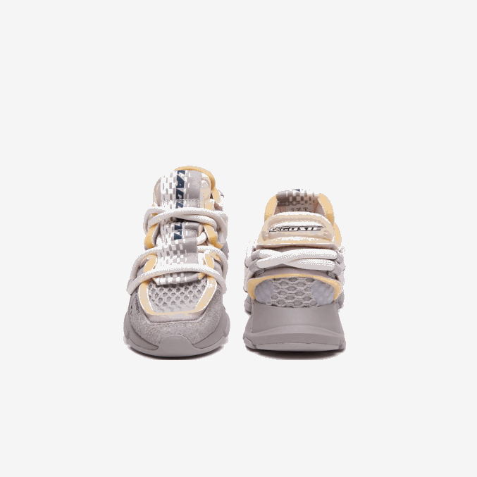 gris blanco 1e7 VVL0A1732 hombres Lacoste zapatillas deportivas l003 active runway textil