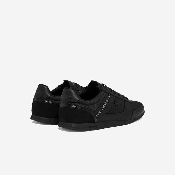 negro 02h VVL0A1701 hombres Lacoste zapatillas menerva textil