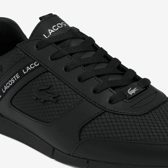 negro 02h VVL0A1701 hombres Lacoste zapatillas menerva textil