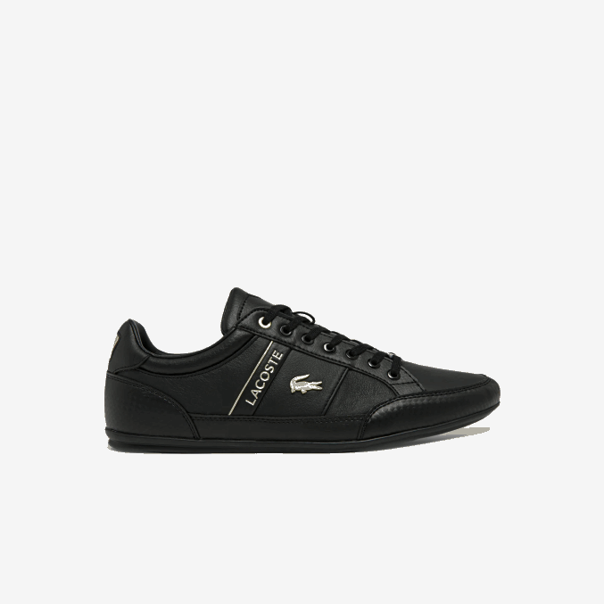 negro 02h VVL0A1833 hombres Lacoste zapatillas chaymon de piel y sintético