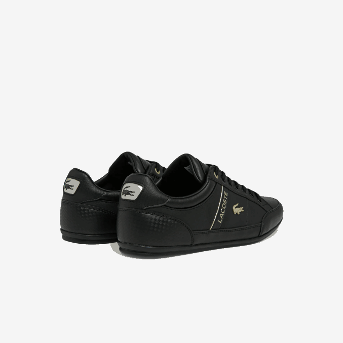 negro 02h VVL0A1833 hombres Lacoste zapatillas chaymon de piel y sintético
