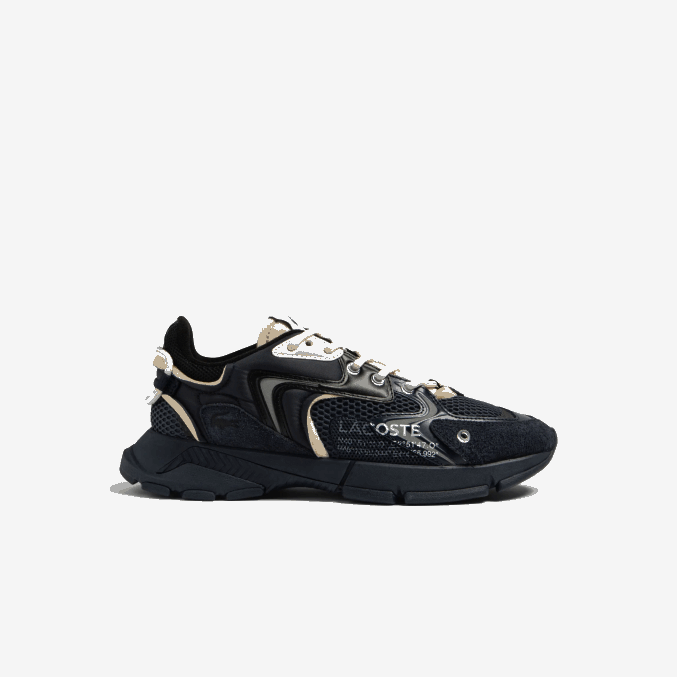 negro marino 075 VVL0A1693 hombres Lacoste tenis l003 neo textil