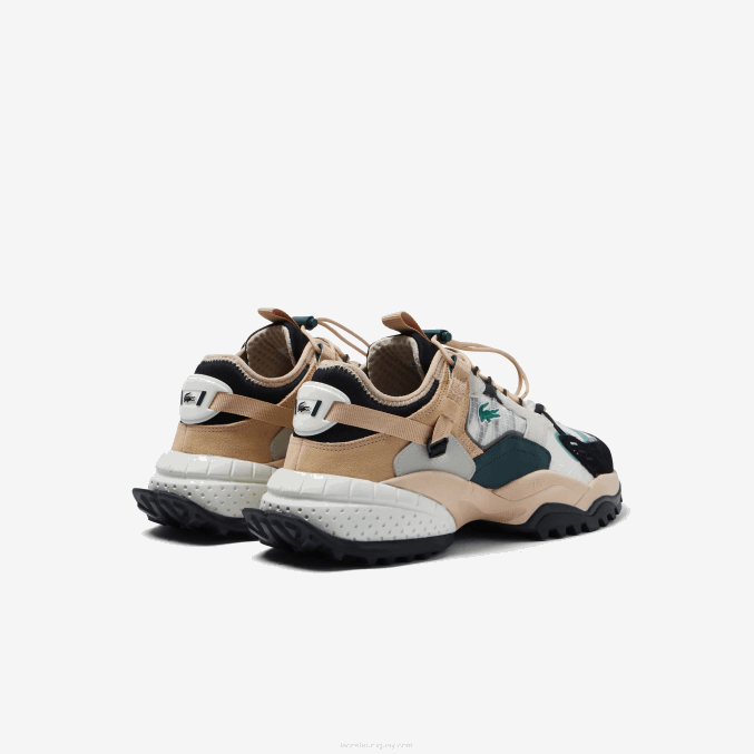 negro natural nb1 VVL0A1778 hombres Lacoste zapatos de exterior l-guard breaker textil