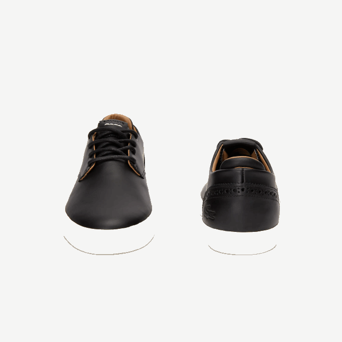 negro y blanco roto 454 VVL0A1718 hombres Lacoste tenis esparre club